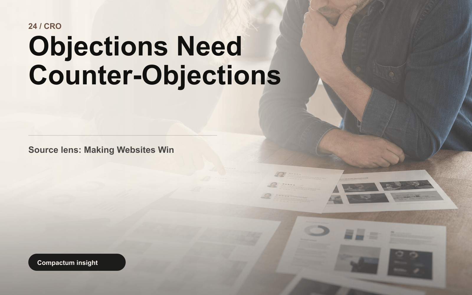 Objections Need Counter-Objections editorial photograph