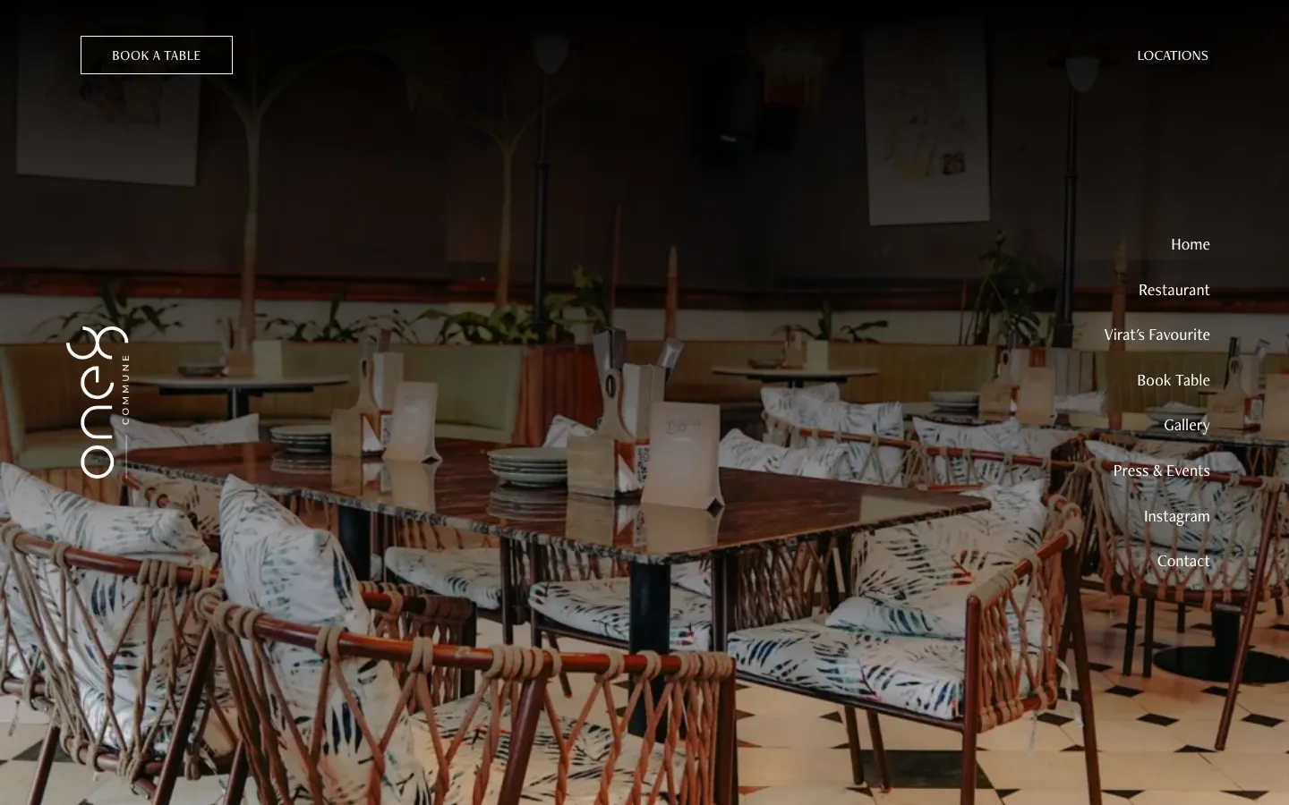 One8 Commune website screenshot
