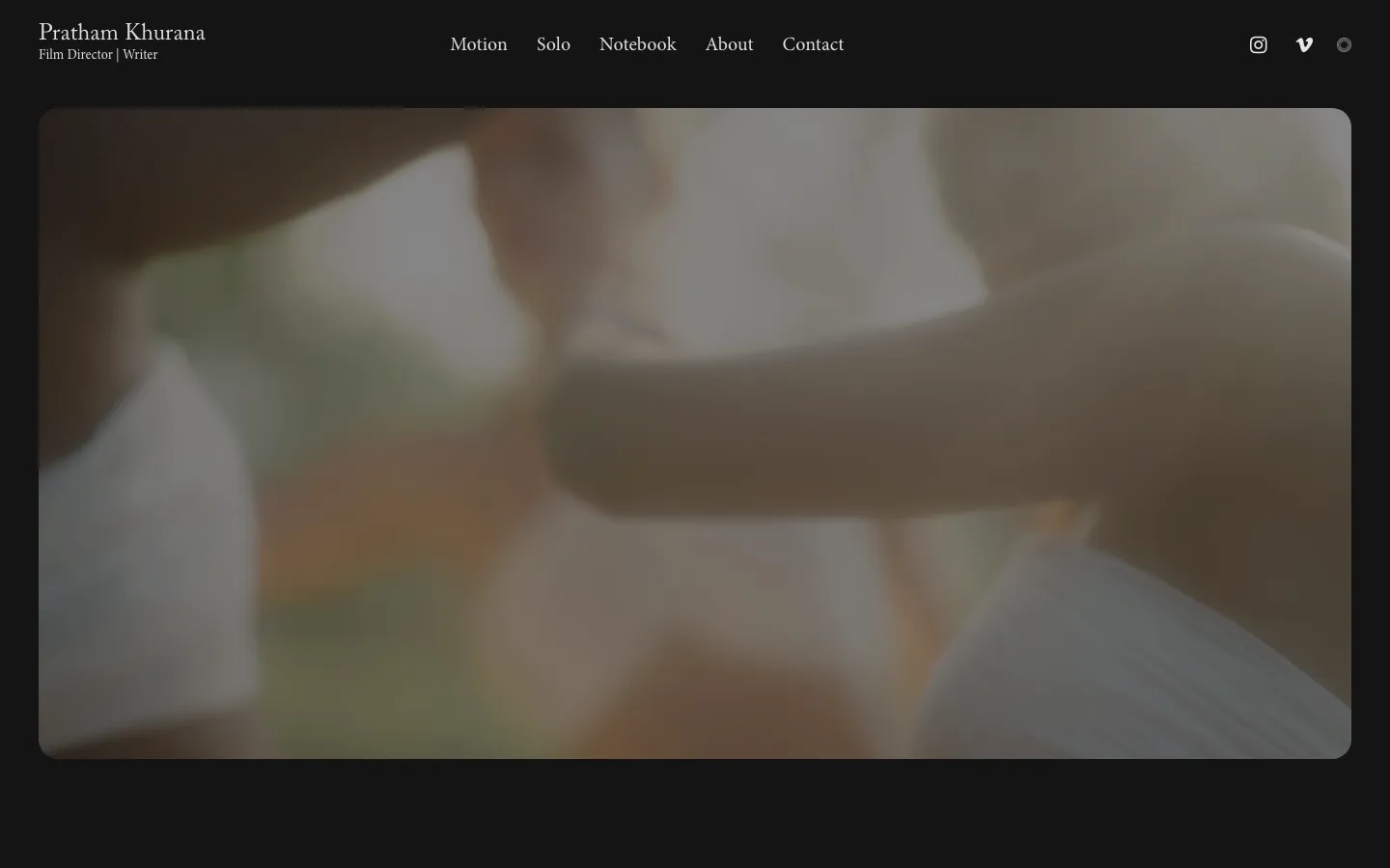 Pratham Khurana website screenshot